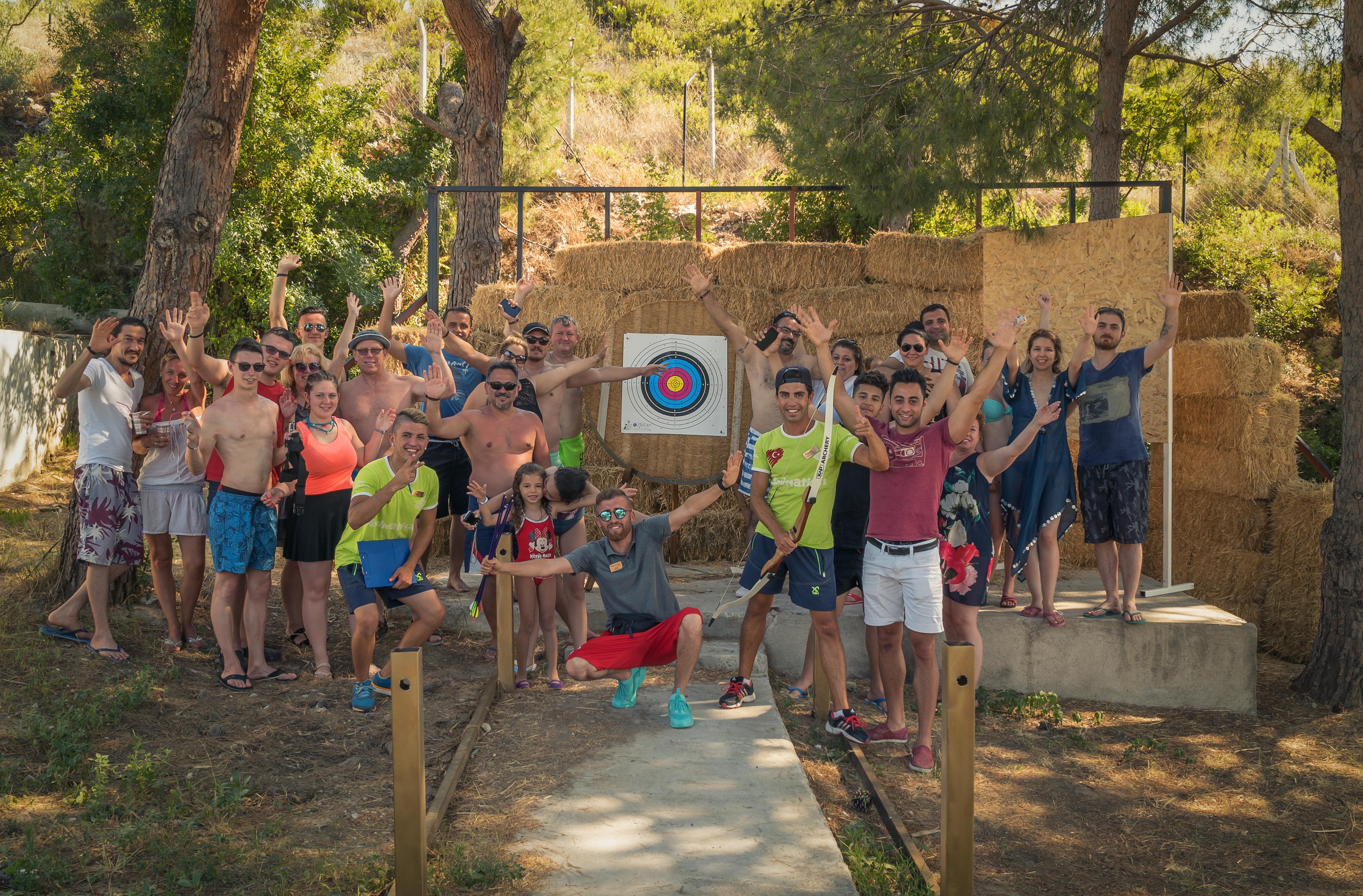 Ramada Resort Kusadasi & Golf Exteriér fotografie Archery at the 2015 World Championships